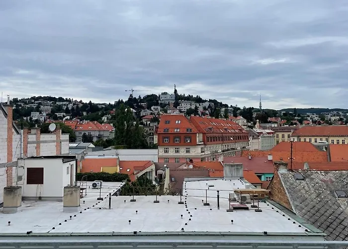 Lägenhet Modern Rooftop - Terrace, Coffee, Wifi Bratislava